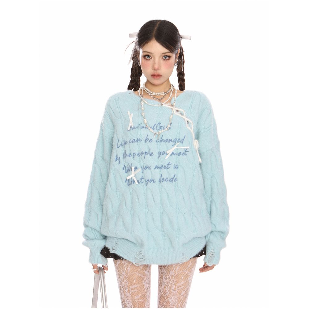 Biggold Korean atmosphere sense letters b b b b b b b b image 1