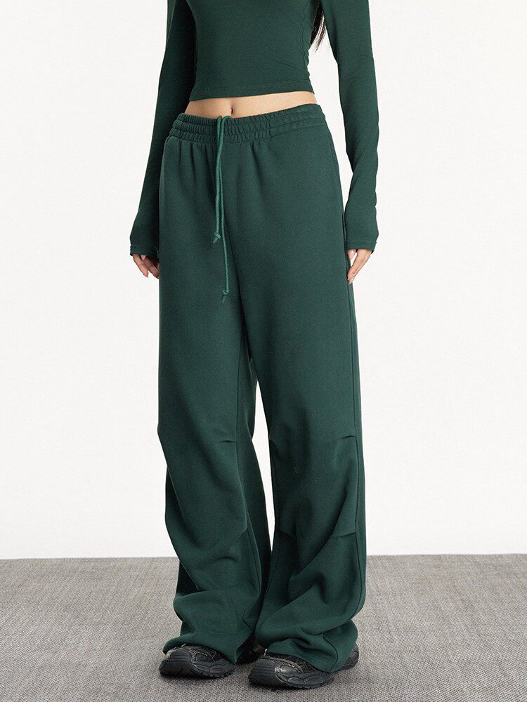 VEYBE Casual Fashion Suit Women's Spring and Autumn One-Shoulder Off-the-Shoulder Knitted Long Sleeve Top Pants Two-Piece Set