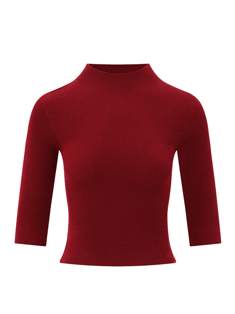 Semi-Turtleneck Base Shirt